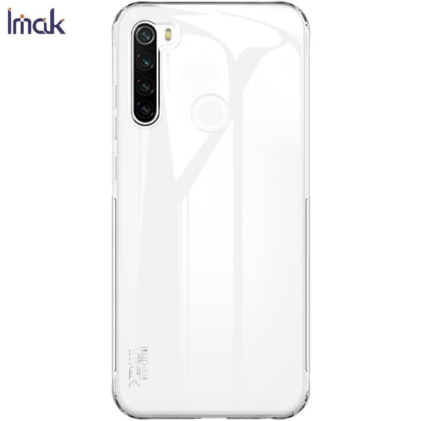 Xiaomi Redmi Note 8T - IMAK Stöttåligt TPU Skal - Transparent