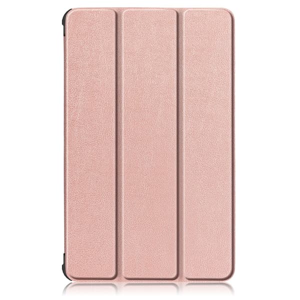 Lenovo Tab M8 2nd Gen (HD) Litchi Tri-Fold Fodral Roséguld