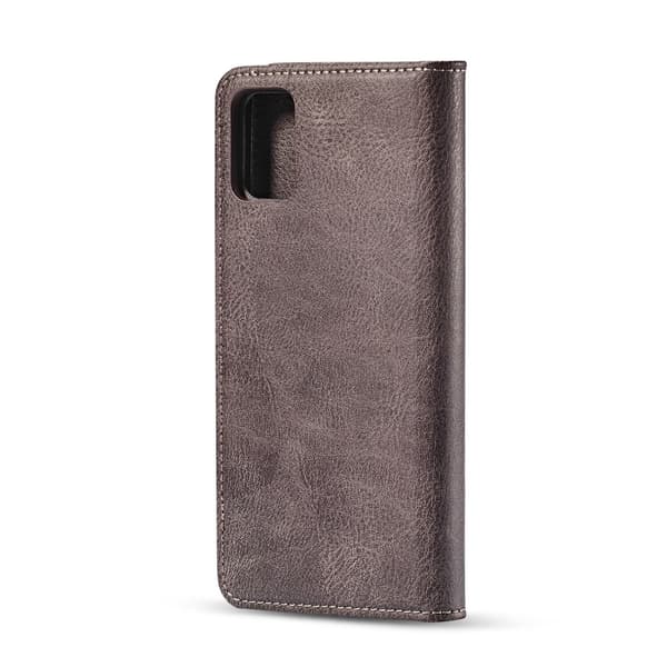 Samsung Galaxy A51 - DG.MING Plånboksfodral/Magnet Skal - Grå