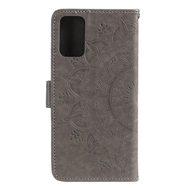 Huawei P40 - Mandala Plånboksfodral - Grå