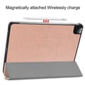 Miniatyrbild 5 av 5: iPad Pro 12.9 (2018/2020) - Tri-Fold Stödjer Apple Pen Laddning - Roséguld
