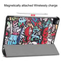 Miniatyrbild 5 av 5: iPad Air 2025-2020 / Pro 11 Fodral Tri-Fold Graffiti