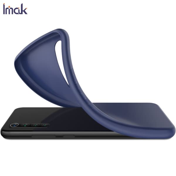 Samsung Galaxy A20s - IMAK Matt TPU Skal - Blå