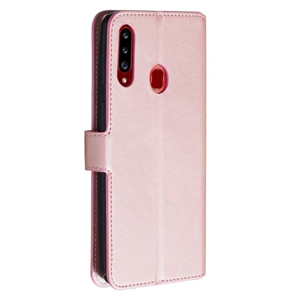 Samsung Galaxy A20s - Plånboksfodral - Roséguld