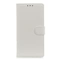 Miniatyrbild 2 av 5: Xiaomi Mi Note 10 Lite - Litchi Plånboksfodral - Vit