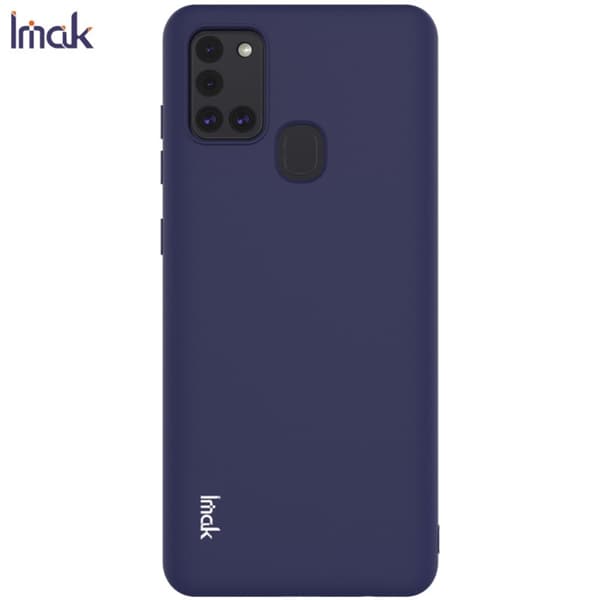 Samsung Galaxy A21s - IMAK Matt TPU Skal - Blå