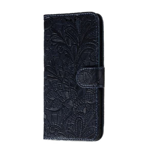 Huawei P40 Pro - Blommigt Mönster - Mörk Blå
