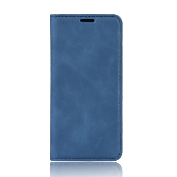 Huawei P40 - Silkeslent Plånboksfodral - Mörk Blå