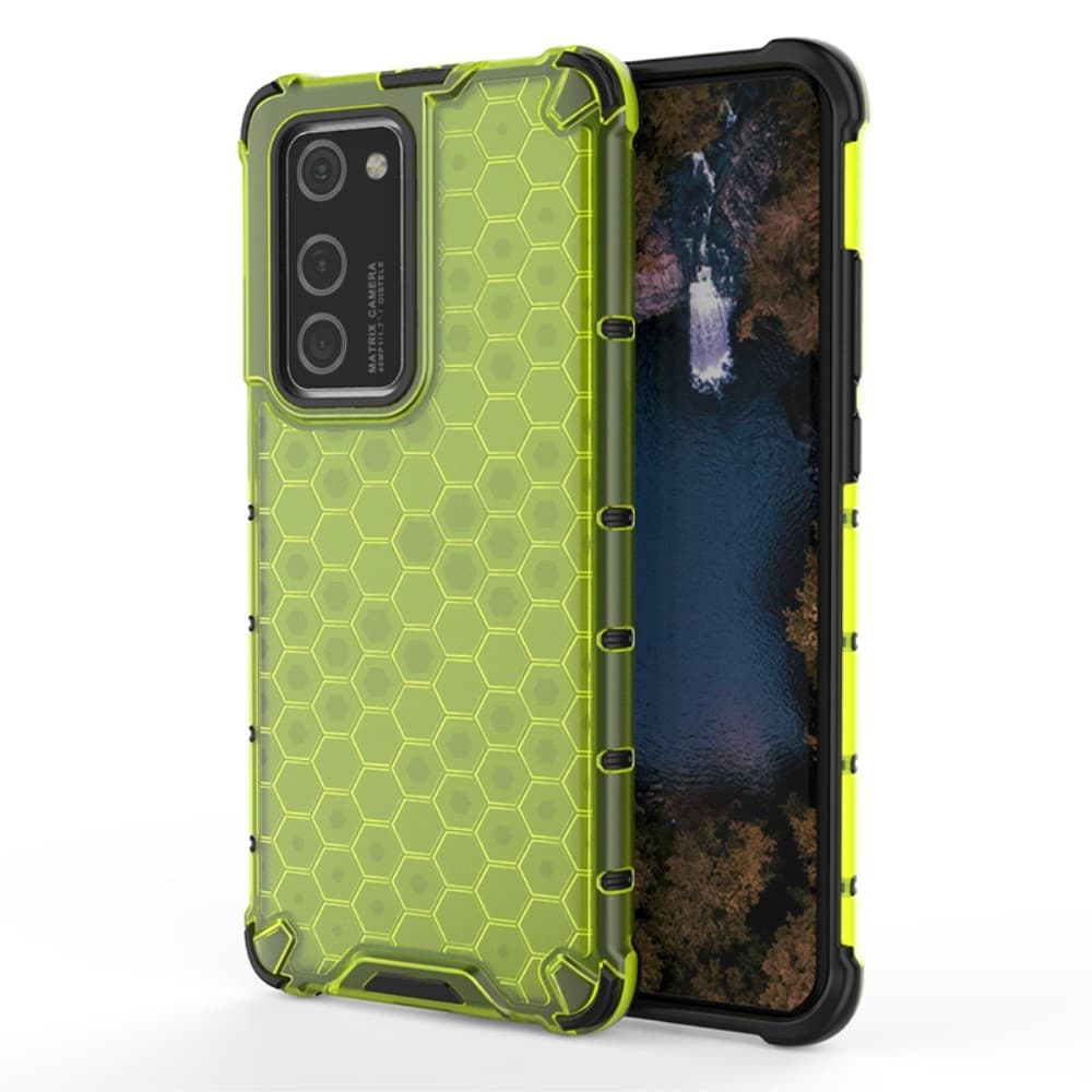 Huawei P40 Pro - Armor Honeycomb Textur - Grön