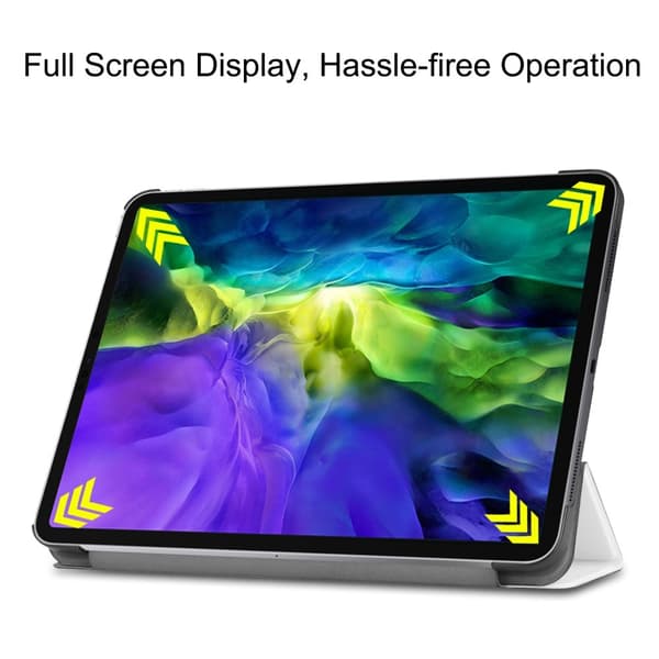 iPad Air 2025-2020 / Pro 11 Fodral Tri-Fold Vit