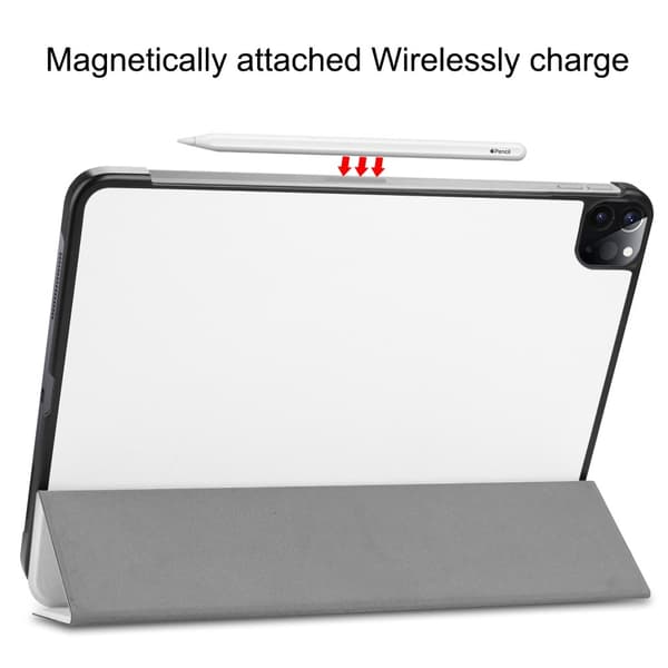 iPad Air 2025-2020 / Pro 11 Fodral Tri-Fold Vit
