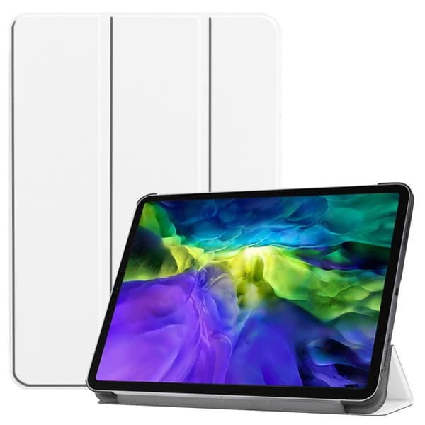 iPad Air 2025-2020 / Pro 11 Fodral Tri-Fold Vit
