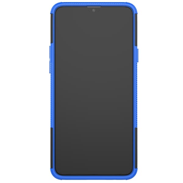 Samsung Galaxy A20s - Ultimata Stöttåliga Skalet med Stöd - Blå