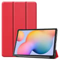 Miniatyrbild 1 av 5: Samsung Galaxy Tab S6 Lite - Tri-Fold Fodral - Röd