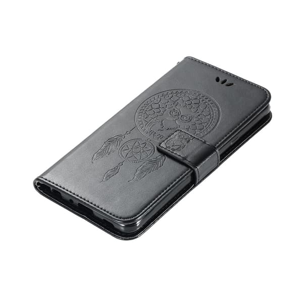 Xiaomi Redmi 9 - Dream Catcher Owl Fodral - Svart