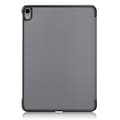 Miniatyrbild 3 av 5: iPad Air 2025-2020 Fodral Tri-Fold Litchi Grå