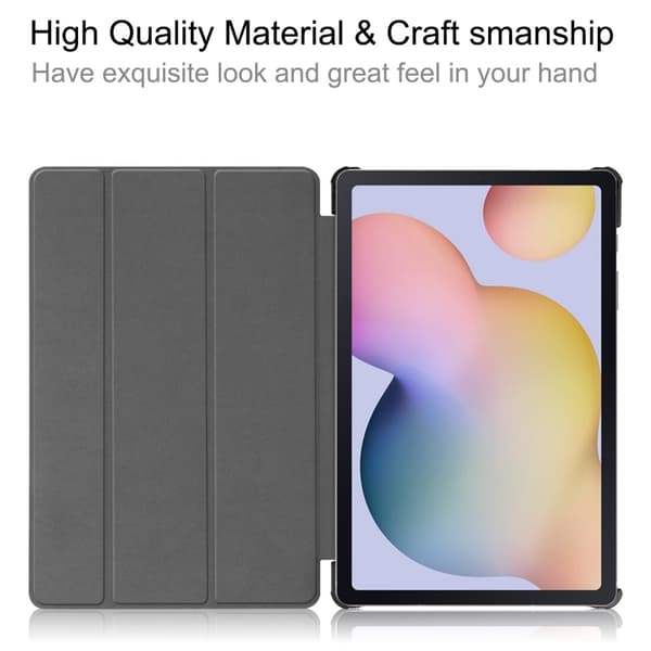 Samsung Galaxy Tab S7 / Tab S8 - Tri-Fold Fodral - Mörk Grön