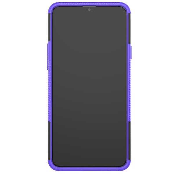 Samsung Galaxy A20s - Ultimata Stöttåliga Skalet med Stöd - Lila