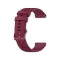 Miniatyrbild 4 av 6: Silikon Armband För Smartwatch - Vinröd (20mm)