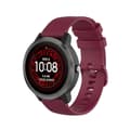 Miniatyrbild 1 av 6: Silikon Armband För Smartwatch - Vinröd (20mm)