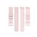 Miniatyrbild 5 av 6: Silikon Armband För Smartwatch - Ljus Rosa (20mm)