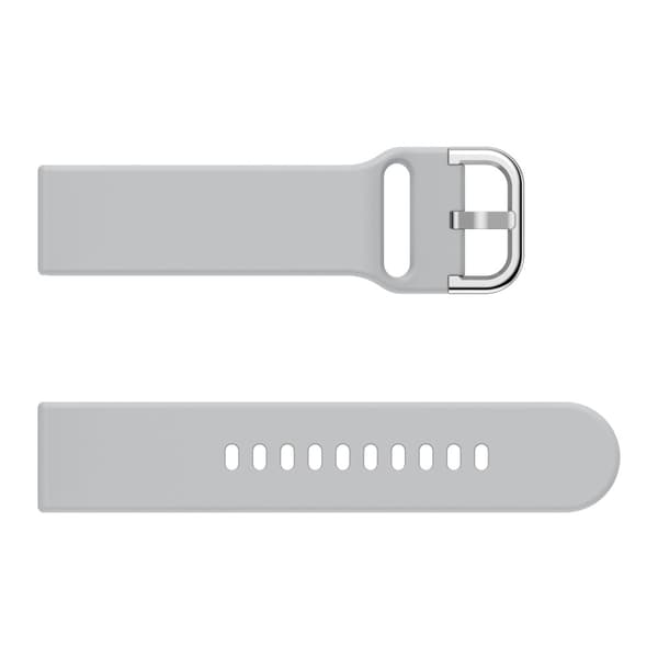 Silikon Armband Fitbit Versa/Versa 2 - Grå