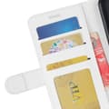 Miniatyrbild 4 av 5: Xiaomi Mi Note 10 Lite - Crazy Horse Plånboksfodral - Vit