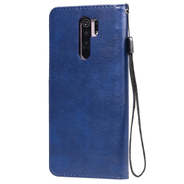 Xiaomi Redmi 9 - Plånboksfodral - Blå