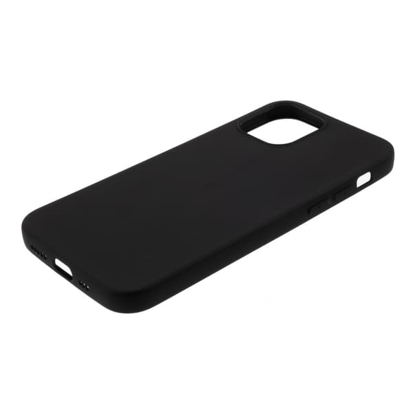 iPhone 12 Mini - Matt TPU Skal - Svart