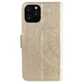 Miniatyrbild 4 av 5: iPhone 12 / 12 Pro - Mandala Fodral - Guld