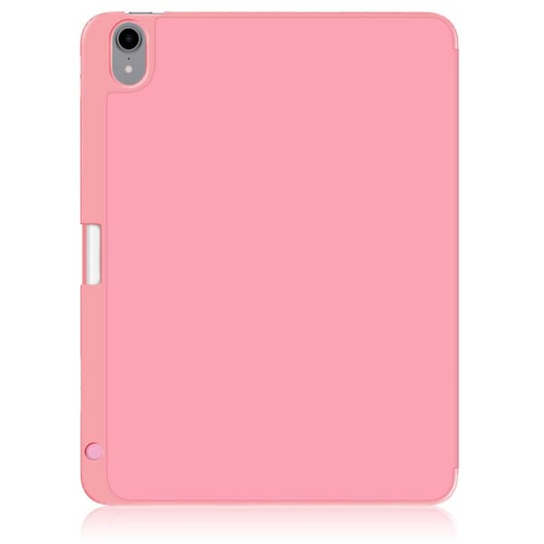 iPad Air 2025-2020 Fodral Tri-Fold Ljus Rosa