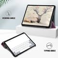 Miniatyrbild 4 av 5: iPad Air 2025-2020 Fodral Tri-Fold Litchi Lila