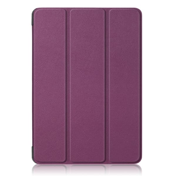 iPad Air 2025-2020 Fodral Tri-Fold Litchi Lila