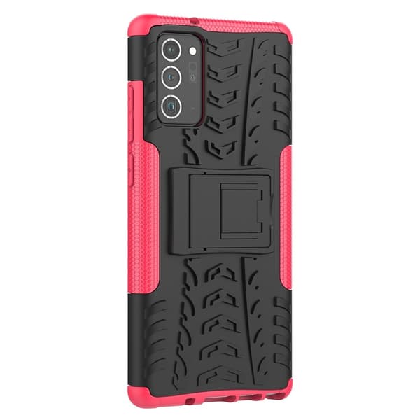 Samsung Galaxy Note 20 - Ultimata stöttåliga skalet - Rosa