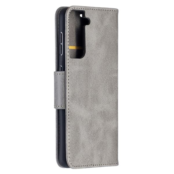 Samsung Galaxy S21 - Plånboksfodral - Grå