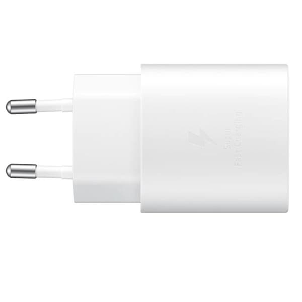 Samsung 25W 3A USB-C Laddare EP-TA800 inkl. 1m USB-C Kabel - Vit