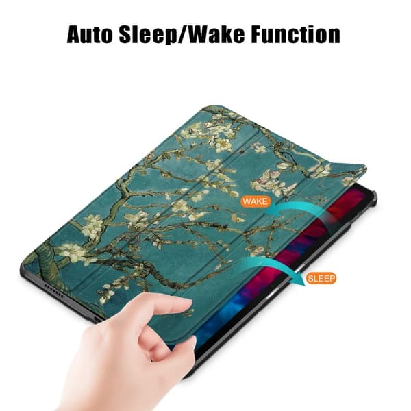 Lenovo Tab P11 Pro - Tri-Fold Fodral - Peach Blossom