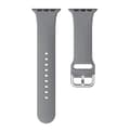 Miniatyrbild 4 av 5: Silikon Armband Apple Watch 41/40/38 mm - Grå
