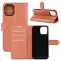 Miniatyrbild 1 av 5: iPhone 12 Pro Max - Litchi Fodral - Brun