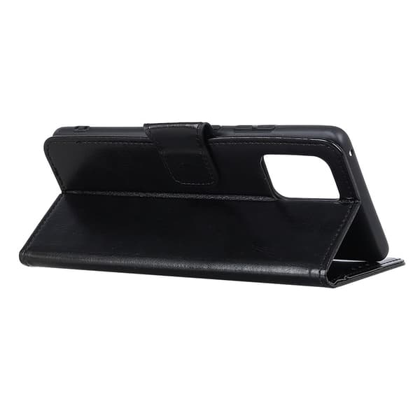iPhone 12 Pro Max - Crazy Horse Fodral - Svart