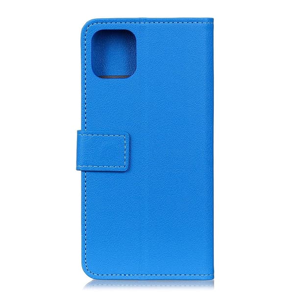 iPhone 12 Pro Max - Läder Fodral - Blå