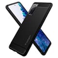 Miniatyrbild 6 av 6: Samsung Galaxy S20 FE - Spigen Rugged Armor - Matt Svart