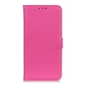 Miniatyrbild 4 av 5: OnePlus 8T / 8T+ - Litchi Läder Fodral - Rosa