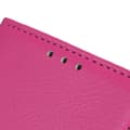 Miniatyrbild 5 av 5: OnePlus 8T / 8T+ - Litchi Läder Fodral - Rosa