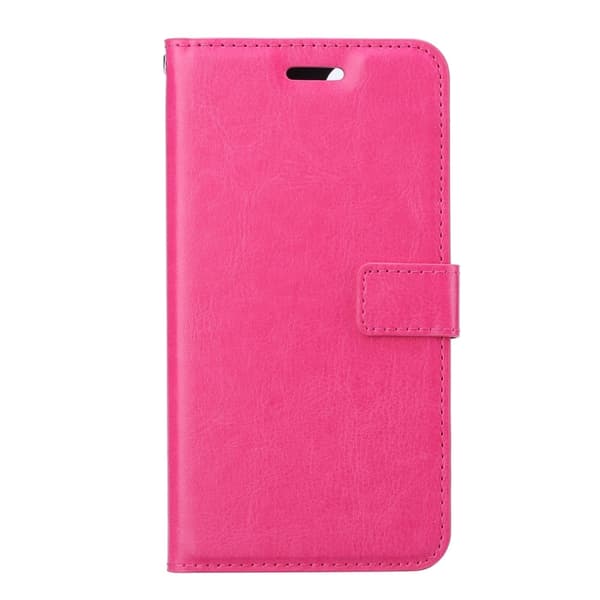 iPhone 12 Pro Max - Crazy Horse Fodral - Rosa
