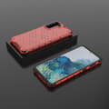 Miniatyrbild 3 av 4: Samsung Galaxy S21 Plus - Armor Honeycomb Textur - Röd