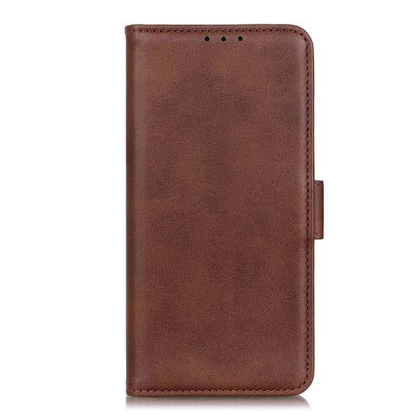Samsung Galaxy S21 Plus - Plånboksfodral Med Magnetisk Stängning - Brun