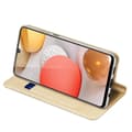 Miniatyrbild 5 av 5: Samsung Galaxy A12 - DUX DUCIS Skin Pro Fodral - Guld