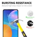 Miniatyrbild 2 av 5: Huawei P Smart (2021) - Heltäckande Skärmskydd I Härdat Glas