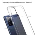 Miniatyrbild 4 av 5: Samsung Galaxy S20 FE - Akryl+TPU Transparent Skal